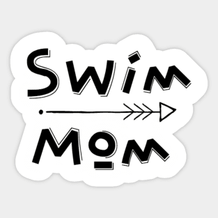 Swim Mom Sticker